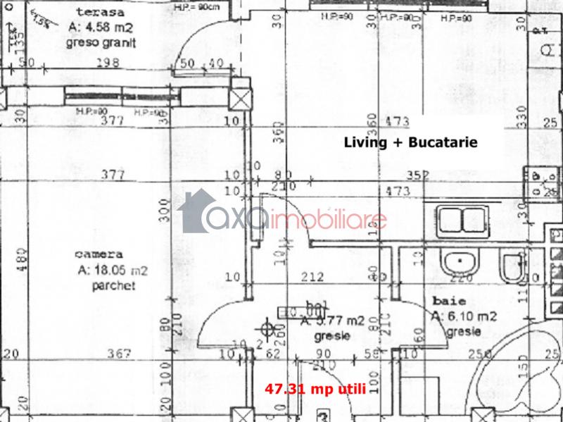 Apartament 2 camere de vanzare in Cluj-Napoca, cartier Gheorgheni