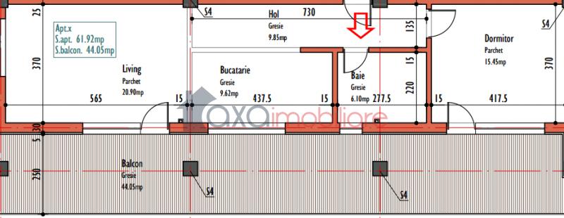 Apartament 2 camere de vanzare in Cluj-Napoca, cartier Marasti