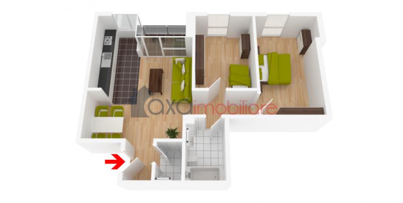Apartament 3 camere de  vanzare in Cluj-Napoca, Borhanci ID 2924
