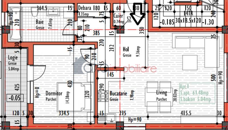 Apartament 2 camere de vanzare in Cluj-Napoca, cartier Buna Ziua