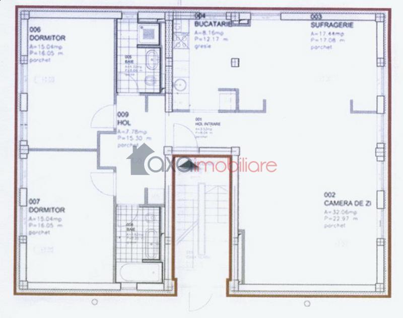 Apartament 3 camere de vanzare in Cluj-Napoca, cartier Zorilor