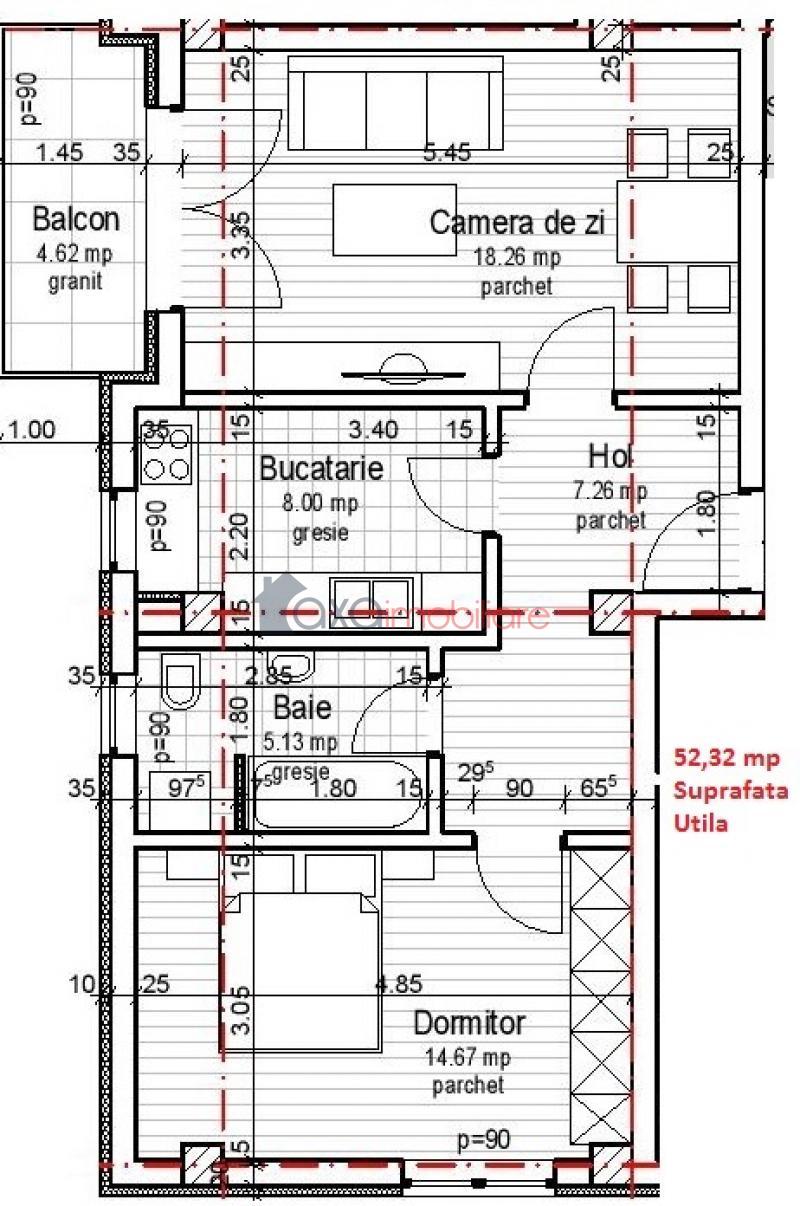 Apartment 2 rooms for sell in Cluj-napoca, ward Marasti