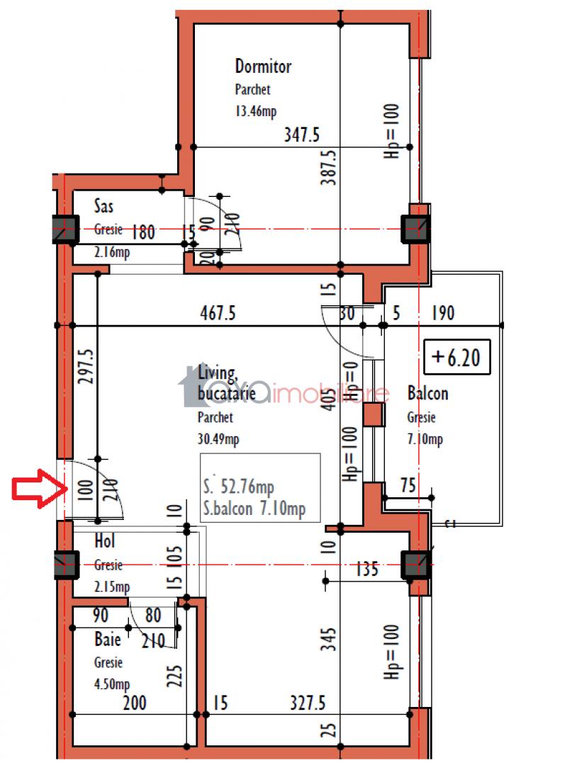 Apartment 2 rooms for sell in Cluj-napoca, ward Marasti