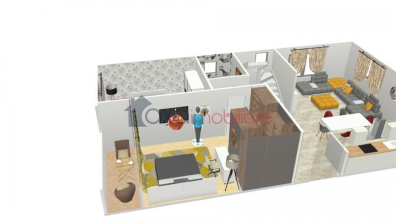 Apartament 4 camere de  vanzare in Cluj-Napoca, Buna Ziua ID 4380